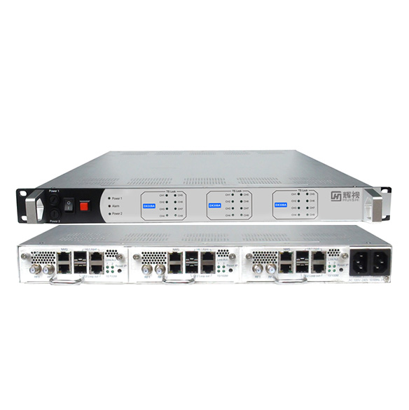 8合1 IP复用QAM调制器HS-6008-IQ